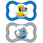 MAM - MAM air silicone soother 6-16m 2-pcs - Mari Kali Stores Cyprus